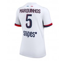 Paris Saint-Germain Marquinhos #5 Koszulka Wyjazdowa damskie 2025-26 Krótki Rękaw